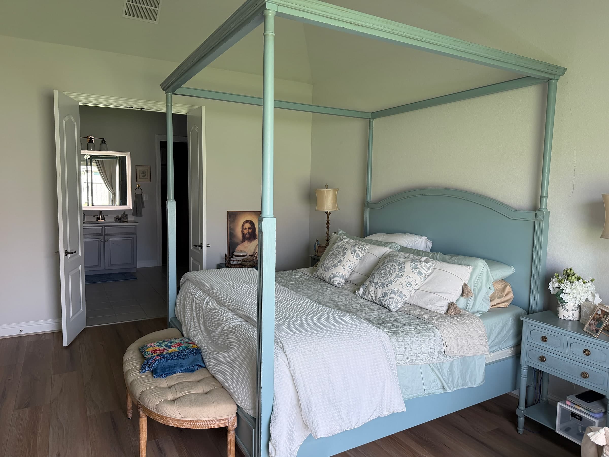 A tidy, well-kept bedroom in a Gen 2 Cleaners client's home